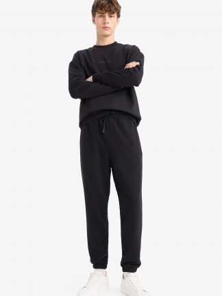 شلوار راحتی مردانه مشکی دفکتو