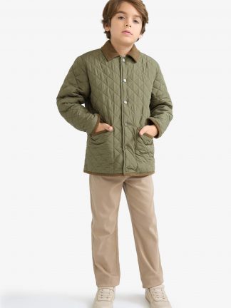 کاپشن پسرانه خاکی دفکتو