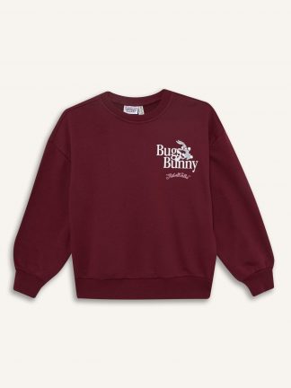 سویشرت دخترانه زرشکی دفکتو