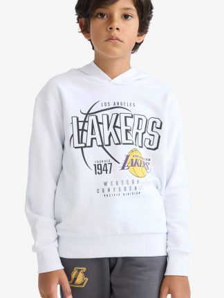 هودی پسرانه سفید دفکتو