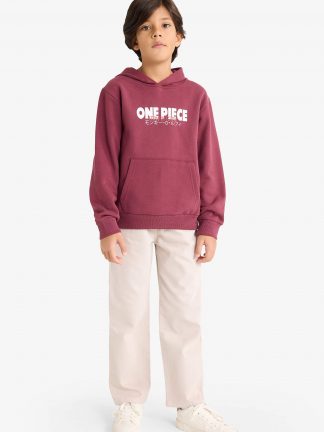 هودی پسرانه زرشکی دفکتو