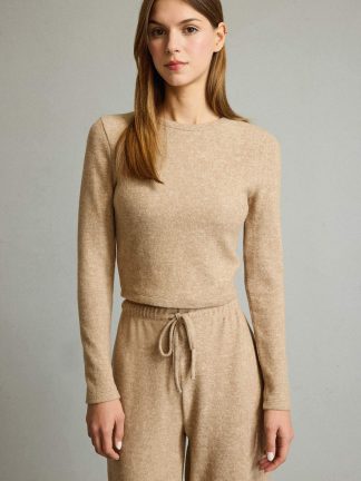 تی‌شرت آستین بلند زنانه دفکتو