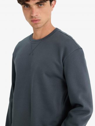 سویشرت مردانه خاکستری تیره دفکتو