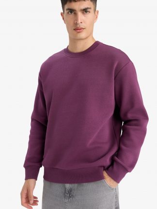 سویشرت مردانه ارغوانی دفکتو