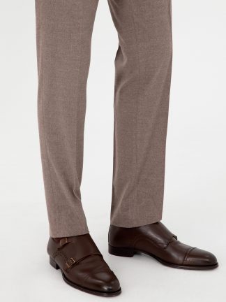 کفش رسمی مردانه قهوه ای کاشارل