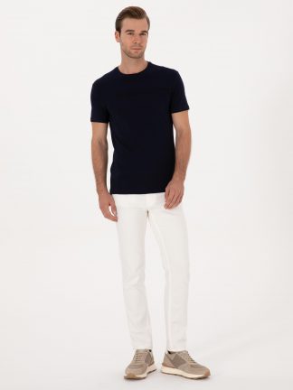 تی شرت مردانه سرمه ای کاشارل