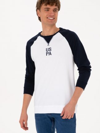 سویشرت مردانه سرمه ای یو اس پولو