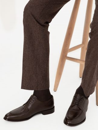 کفش رسمی مردانه قهوه ای کاشارل