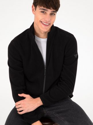 سویشرت مردانه مشکی یو اس پولو