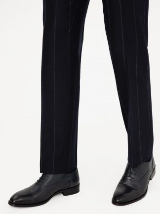 کفش رسمی مردانه سرمه ای کاشارل