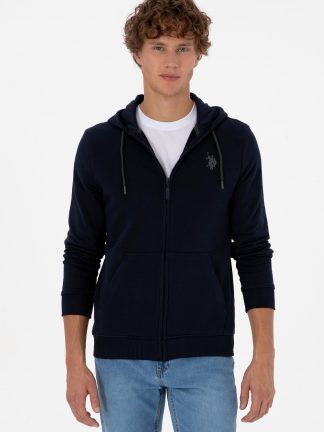 هودی مردانه سرمه ای یو اس پولو