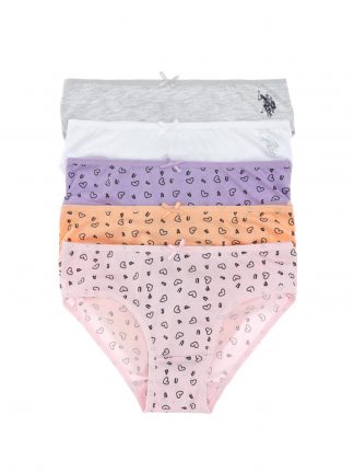 شورت دخترانه صورتی یو اس پولو