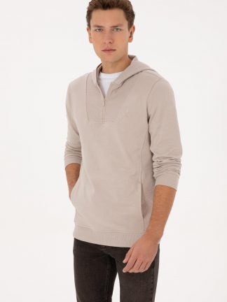 هودی مردانه طوسی یو اس پولو