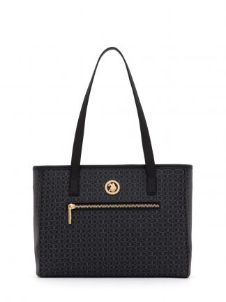 کیف دستی زنانه مشکی یو اس پولو