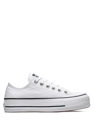 کفش کتانی زنانه سفید مدل CHUCK TAYLOR ALLSTAR LIFT کانورس تصویر ۱