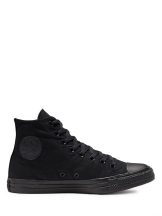 کفش کتانی ساق بلند زنانه مشکی مدل CHUCK TAYLOR ALL STAR کانورس تصویر ۱
