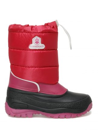 نیم بوت برفی دخترانه صورتی مدل QUZU 2PR لامبرجک تصویر ۱