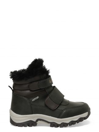 نیم بوت پسرانه خاکی خز دار مدل FERNAN 3PR کینتیکس تصویر ۱