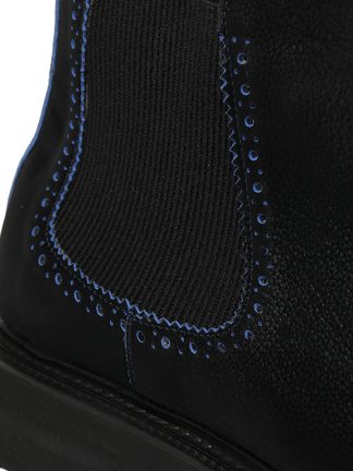 نیم بوت کلاسیک مردانه مشکی دو طرف کش مدل SEYO 3PR اینجی تصویر ۱