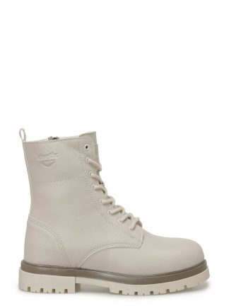 نیم بوت ارتشی زنانه سفید مدل FLUR 4PR کینتیکس تصویر ۱