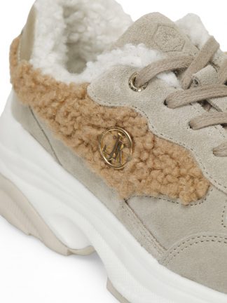 کفش کتانی زنانه بژ مدل SELPY 4PR لامبرجک تصویر ۱