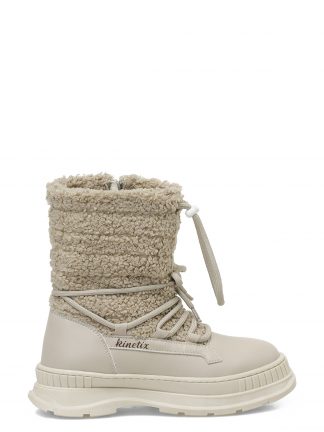 نیم بوت برفی دخترانه بژ مدل META 4PR کینتیکس تصویر ۱