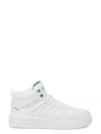 کفش کتانی ساق بلند زنانه سفید مدل LOWNER PU HI 5FX کینتیکس تصویر ۱