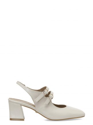 کفش پاشنه بلند زنانه بژ مدل SILVIA 5FX اینجی تصویر ۱