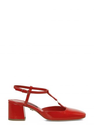 کفش پاشنه دار زنانه قرمز مدل RIVASA 5FX ناین وست تصویر ۱