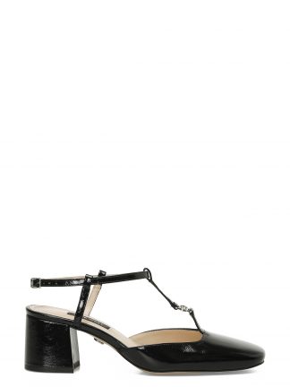 کفش پاشنه دار زنانه مشکی مدل RIVASA 5FX ناین وست تصویر ۱