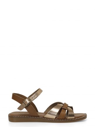 صندل زنانه قهوه ای مدل ARIA 5FX اینجی تصویر ۱