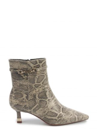 نیم بوت پاشنه دار زنانه بژ مدل BRELLA2 5PR ناین وست تصویر ۱