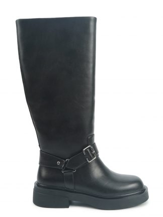 بوت کلاسیک زنانه مشکی مدل CARMEL 5PR ناین وست تصویر ۱