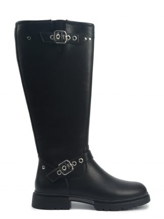 بوت کلاسیک زنانه مشکی مدل POSTERN 5PR ناین وست تصویر ۱