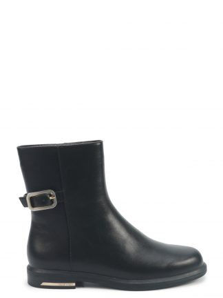 نیم بوت تخت زنانه مشکی مدل TONIA 5PR ناین وست تصویر ۱