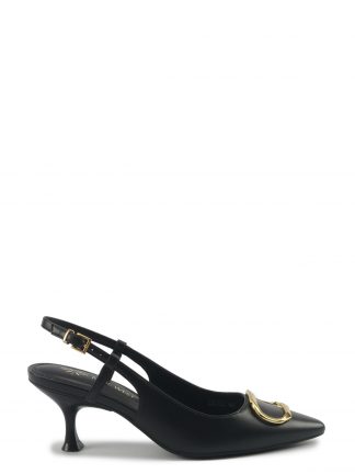 کفش پاشنه دار زنانه مشکی مدل ALTASI 5PR ناین وست تصویر ۱