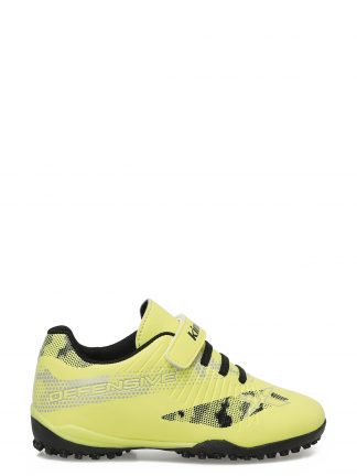 کفش فوتبال پسرانه زرد استوک ریز چمن مصنوعی مدل HYDE TF J 5PR کینتیکس تصویر ۱