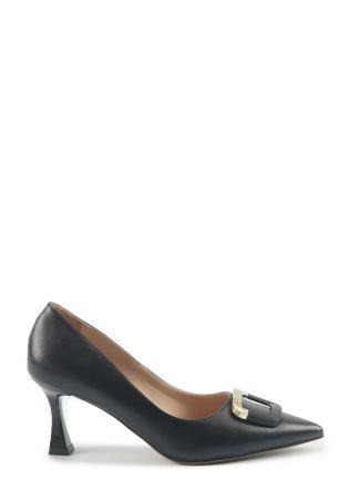 کفش پاشنه دار زنانه مشکی مدل LADEN 5PR ناین وست تصویر ۱