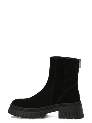 نیم بوت چلسی زنانه مشکی مدل REBECCA 5PR لامبرجک تصویر ۱