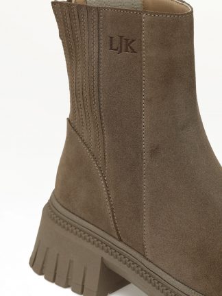 نیم بوت چلسی زنانه قهوه ای مدل REBECCA 5PR لامبرجک تصویر ۱