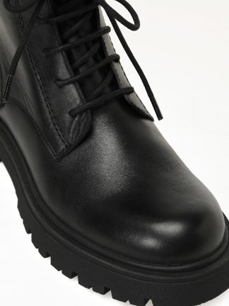 نیم بوت ارتشی زنانه مشکی مدل KEZIA 5PR اینجی تصویر ۱