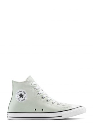 کفش کتانی ساق بلند مردانه خاکستری مدل Chuck Taylor All Star کانورس تصویر ۱