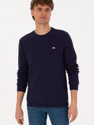 سویشرت مردانه زرشکی یو اس پولو