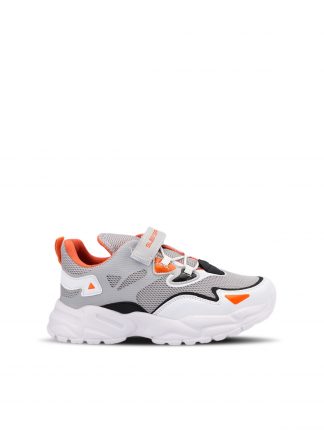 کفش کتانی دحترانه خاکستری مدل KAJAL I اسلازنگر تصویر ۱