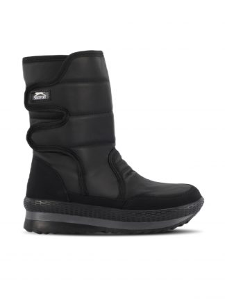 نیم بوت دخترانه مشکی مدل HABIT IN اسلازنگر تصویر ۱