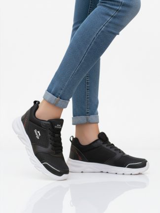 کفش اسپرت زنانه مشکی اسلازنگر تصویر ۱