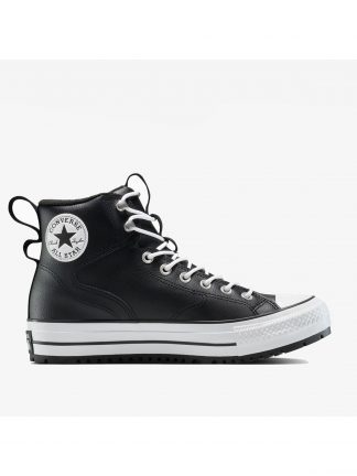 کفش کتانی ساق بلند مردانه مشکی مدل Chuck Taylor All Star Water Repellent Hike کانورس تصویر ۱