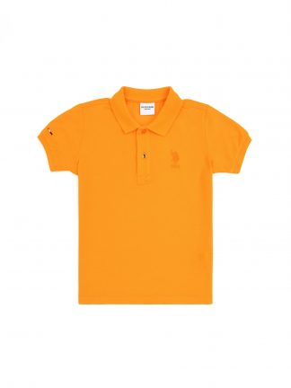 پولوشرت پسرانه نارنجی یو اس پولو