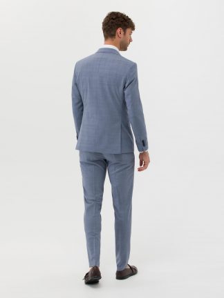 کت و شلوار مردانه آبی روشن پیرکاردین