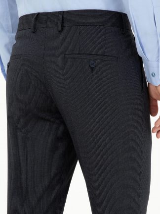 شلوار پارچه ای مردانه سرمه ای پیرکاردین